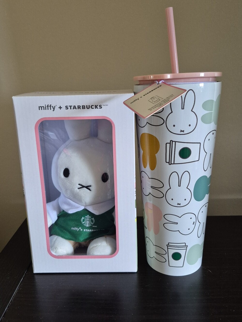 NWT☆ Miffy × Starbucks Set